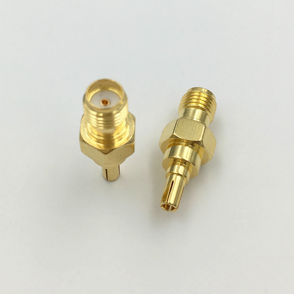 CRC9 Male Plug to SMA Female Jack RF Straight Con