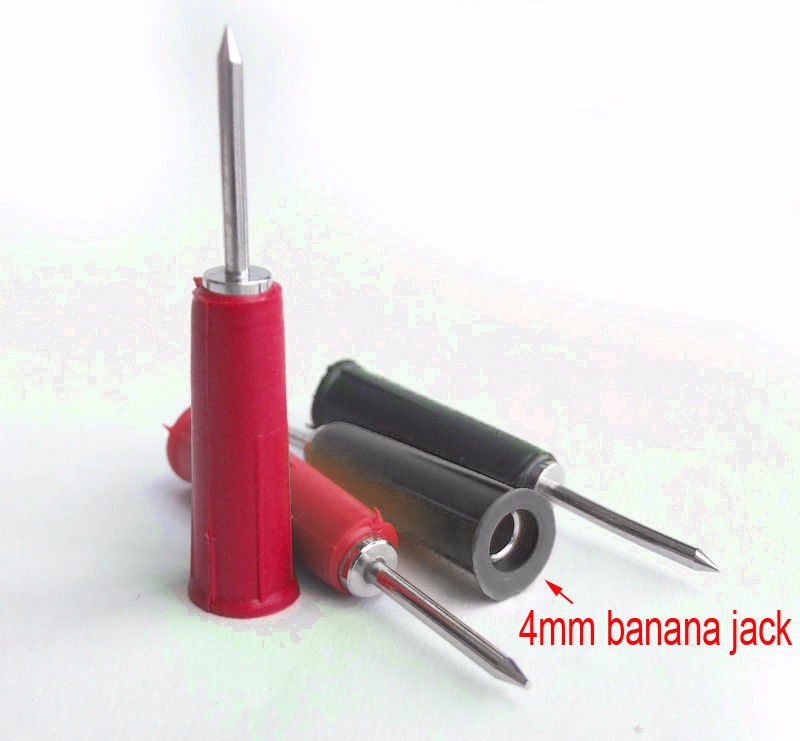 4mm Banana Jack to 2mm Pin Tip Plug Adapter for M