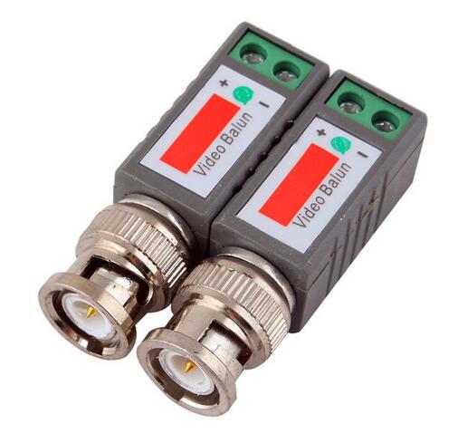 Video Passive UTP Balun Cat5 BNC Male Connector