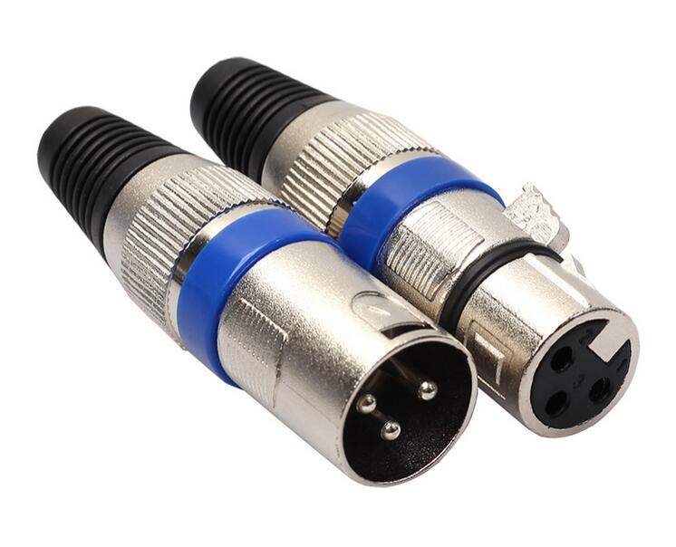 3 pin Female and Male XLR Connector