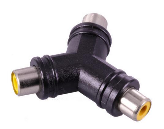 Nickel Plated RCA Female to Female Jack Socket