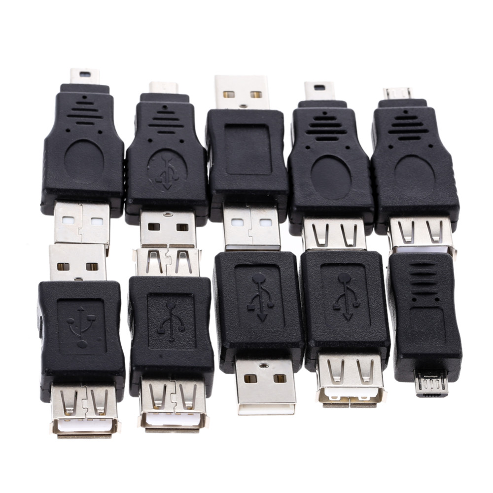 USB Male to Female Micro USB Adapter