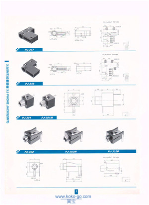 3.5 Phone jacks（SMT)