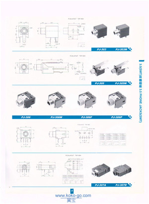 3.5 Phone jacks（SMT)