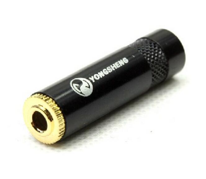 Yongsheng gold plated 3.5mm 3 pole female socket