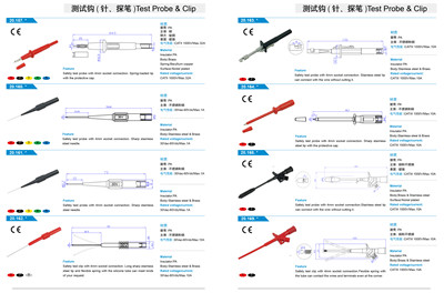 Test probe& Clip