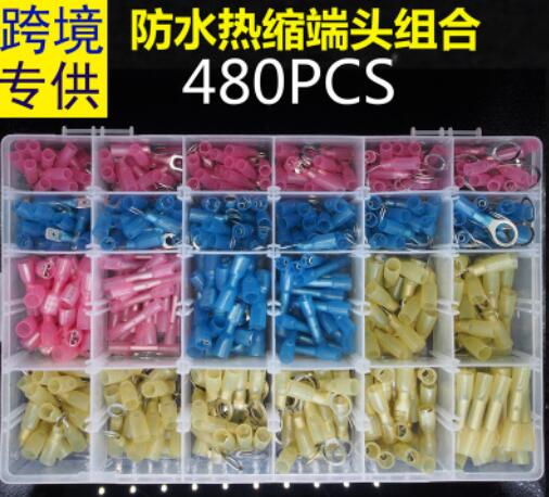 480pcs Waterproof Heat Shrinkable Terminal Box